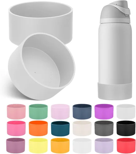 Vista 37 de Mity rain Bota de silicona 2PCS para botella de agua Owala FreeSip Malvavisco tímido
