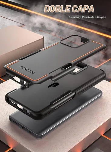 Vista 3 de Poetic Neon Series - Funda para Moto G Stylus 5G 2023 (no compatible con versión 4G), doble capa, resistente, a prueba de golpes, protección contra