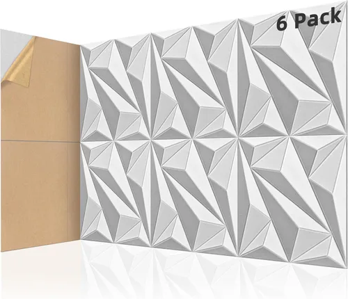Vista 10 de Art3dwallpanels Paneles acústicos de 24 x 24 pulgadas, paquete de 6 paneles de pared insonorizados que amortiguan el sonido, paneles absorbentes