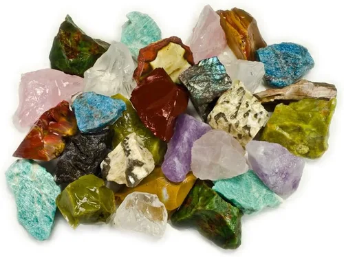 Vista 4 de Materiales Hypnotic Gems: mezcla de 17 tipos de piedras brutas y de fuente para todo tipo de usos