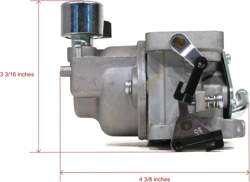 Vista 3 de The ROP Shop Kit de carburador para cortacéspedes 2008 y antes Cub Cadet 50" RZT, Kawasaki 17AI2ACP756