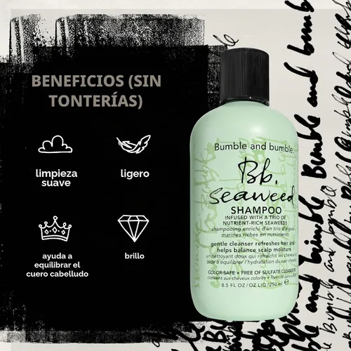 Vista 6 de Champú Bumble and bumble de algas, de 8 onzas