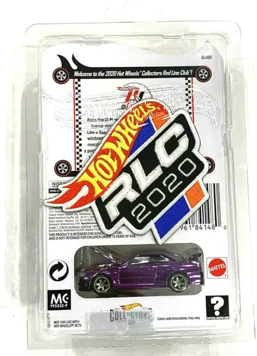 Vista 4 de DieCast Hotwheels 2020 RLC Exclusive Skyline GT-R (BNR34) Púrpura