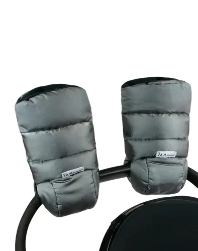 Vista 11 de 7AM Enfant Guantes Calentadores para Cochecito - Manoplas Anticongelantes para Cochecito para Manillares, Manguito Calentador de Manos Repelente al