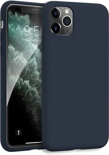 Vista 70 de MXX Funda para iPhone 11 Pro Max, funda de silicona suave resistente a los arañazos, protección completa de la cámara, forro de microfibra