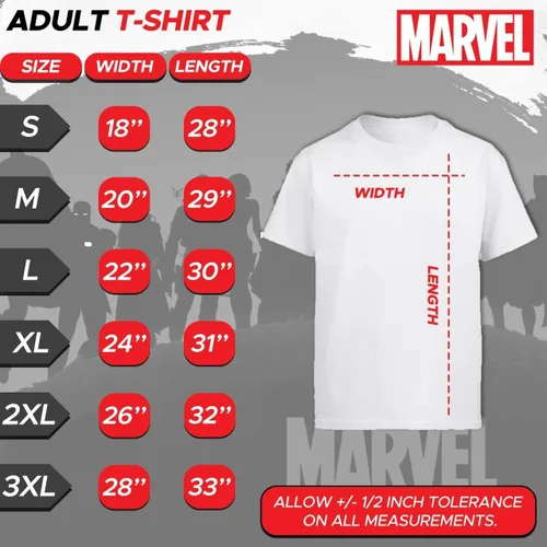 Vista 3 de Marvel X-Men Apocalypse 90's Wolverine - Camiseta para hombre