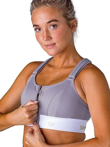 Vista 4 de SHEFIT Sujetador deportivo definitivo para mujer, sujetador deportivo de alto impacto, Negro