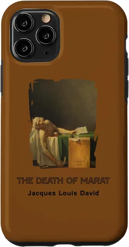 Vista 10 de Funda para iPhone 15 La muerte de Marat