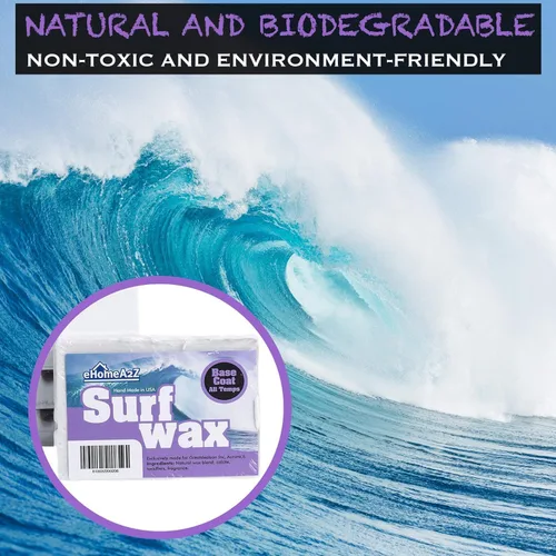 Vista 3 de Paquete de capa base de cera para tabla de surf con protuberancias pegajosas, cera de surf tropical cálida, accesorios de surf, cera de surf (4)