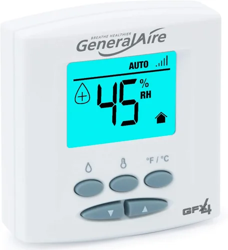 Vista 2 de GeneralAire Humidificador evaporativo modelo 3200A con un humidistato automático
