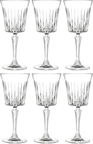 Vista 7 de Barski Copas de flauta de tostado, champán, flautas, juego de 6 copas de cristal de flauta, flautas de brindis de boda, diseñadas, 7 onzas
