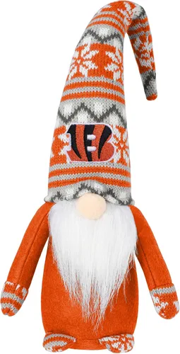 Vista 8 de FOCO Figura de peluche con logotipo del equipo de la NFL, 10 pulgadas, gnomo de felpa