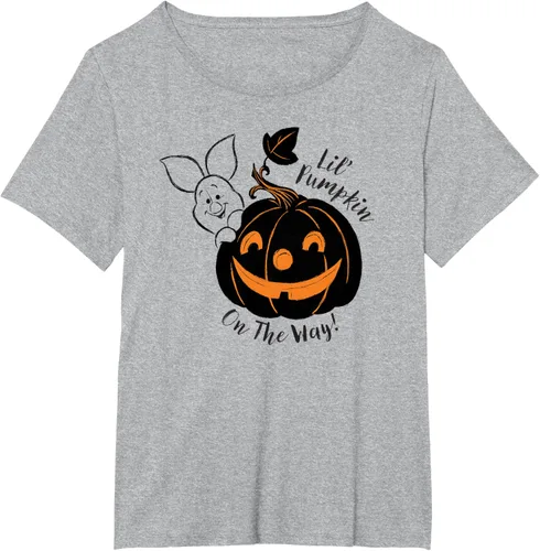Vista 48 de Disney Camiseta de Halloween Winnie the Pooh Lil' Pumpkin on the Way, Blanco, S