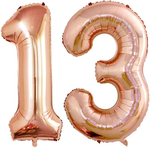 Vista 414 de Goer, conjunto de globos de papel aluminio para decoraciones de cumpleaños, globos de las letras de feliz cumpleaños y de números Oro