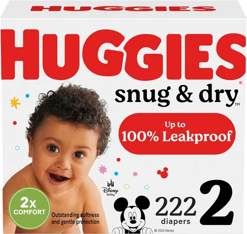 Vista 40 de Pañales Huggies Snug & Dry para bebé