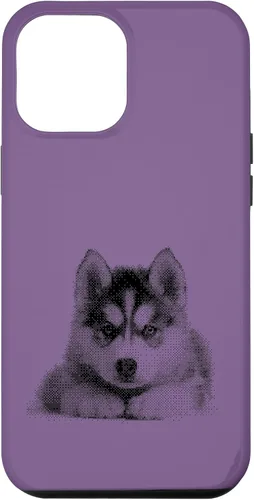 Vista 25 de Chic Husky Puppy for Dog Mom and Paw Parents Case for iPhone 16