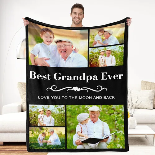 Vista 17 de Regalos de Beat Mom Ever, mantas personalizadas con fotos, mantas personalizadas con imagen para mamá de hija, hijo, a mi mamá, amante o esposa