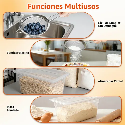 Vista 9 de CATTLEMAN Freidora con filtración de aceite, 1600W, 3L, acero inoxidable