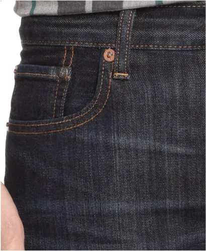 Vista 3 de Lucky Brand 221 pantalones de mezclilla rectos para hombre