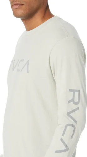 Vista 3 de RVCA Camiseta de manga larga con cuello redondo para hombre