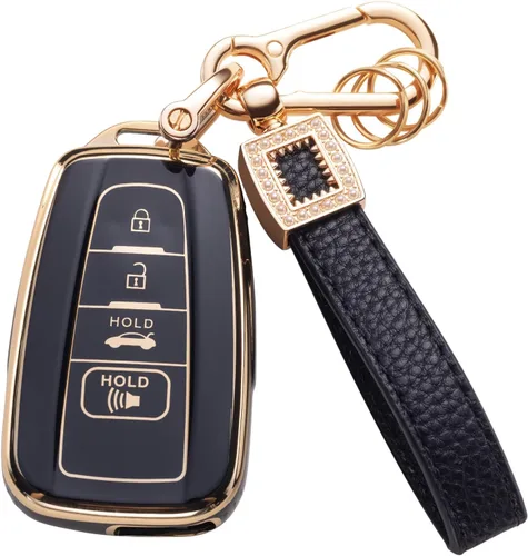 Vista 7 de Funda para llavero Benz, cordón de cuero con protección para llave inteligente, compatible con Clase A, Clase C, Clase G, Clase E y Clase S 2017-2021