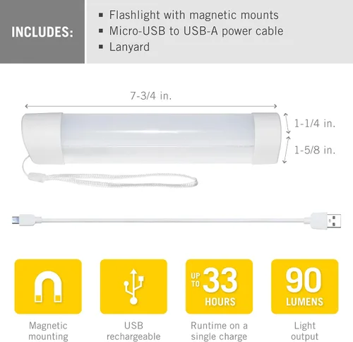 Vista 3 de Armacost Lighting Linterna LED recargable manos libres 315120