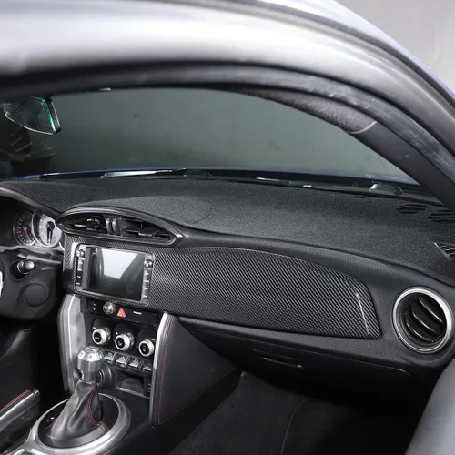 Vista 3 de CHEAYAR Cubierta protectora para tablero de salpicadero, cubierta solar compatible con Subaru BRZ 2013-2020, tapete interior para tablero