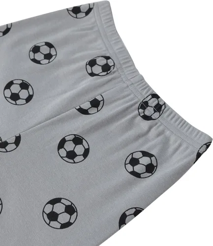 Vista 3 de Pijamas de algodón de 4 piezas para niños, conjunto de pijamas de Navidad y Halloween para niños