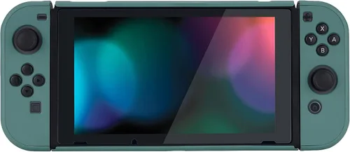 Vista 5 de eXtremeRate PlayVital - Cubierta trasera para consola Nintendo Switch, controlador de mano, protector separable para NS Joycon, funda protectora