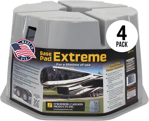 Vista 9 de Stromberg Carlson Base Pad Extreme – Bloque de 7 pulgadas, capacidad máxima de 6000 libras – Accesorios de caravana para remolques de viaje