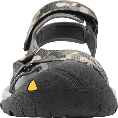 Vista 4 de CAMEL CROWN Sandalias de senderismo impermeables para hombre, sandalias de agua con punta cerrada, sandalias deportivas para verano, al aire libre