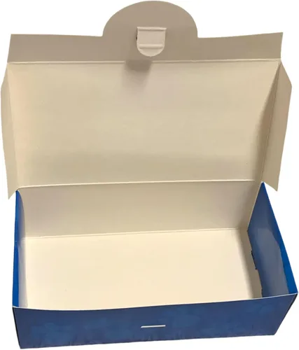 Vista 6 de Paquete de seis pistas azules ~ Recuerdo de fiesta ~ Cajas de golosinas