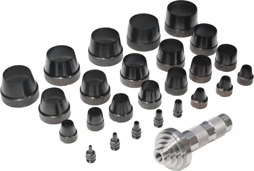 Vista 11 de Mayhew Tools 66012 - Punzón hueco, juego de 10 piezas, color negro