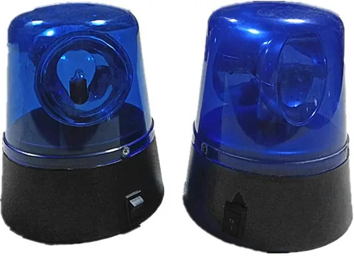 Vista 4 de Luz intermitente giratoria, 3 pulgadas, luz estroboscópica LED de 360 grados, luces intermitentes de DJ con batería para discoteca bailando, barra