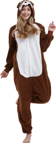 Vista 6 de SAMGU Unisex Adult Onesies Pajamas Halloween Christmas Cosplay Costumes One Piece Homewear Jumpsuit
