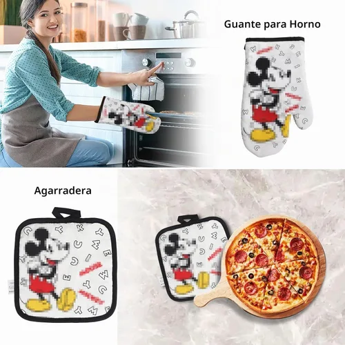 Vista 5 de Cuchara de madera para cocinar, cucharas de madera de dibujos animados, juego de utensilios de bambú para decoración de cocina, regalo