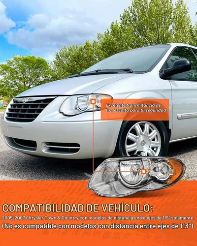 Vista 2 de Para faros delanteros Ford F150 2004-2008 Carcasa cromada Reflector ámbar de carcasa A-Chrome