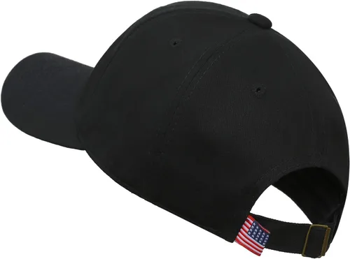 Vista 35 de IIN Gorra de béisbol con bandera estadounidense para hombres y mujeres, de perfil bajo, militar, militar, militar, para papá