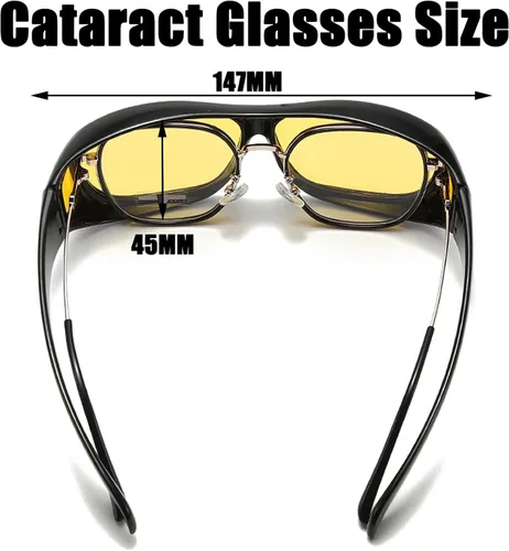 Vista 3 de Lentes de degeneración macular para hombres y mujeres, lentes para ayuda a la degeneración macular, glaucoma, cataratas y retinitis pigmentosa