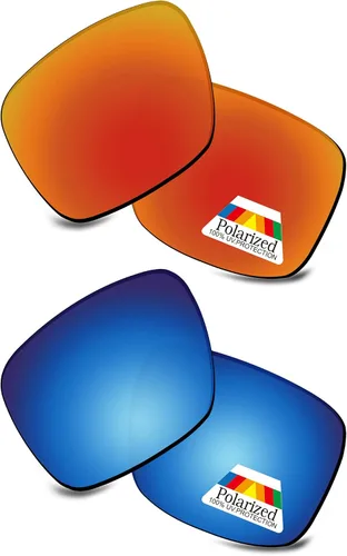 Vista 11 de Bwake Lentes de repuesto para gafas de sol Oakley Mainlink XL OO9264 POLARIZADAS