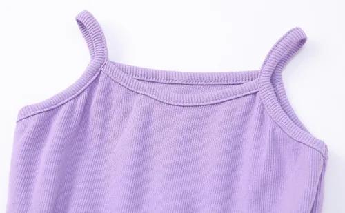 Vista 2 de Vestido tutú de manga larga para niñas pequeñas, sin mangas, vestido de tul de princesa