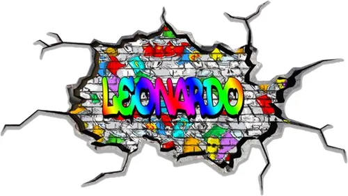Vista 21 de Calcomanía de pared personalizada con nombre de graffiti 3D, calcomanía decorativa de vinilo artística personalizada, extraíble, despegar y pegar