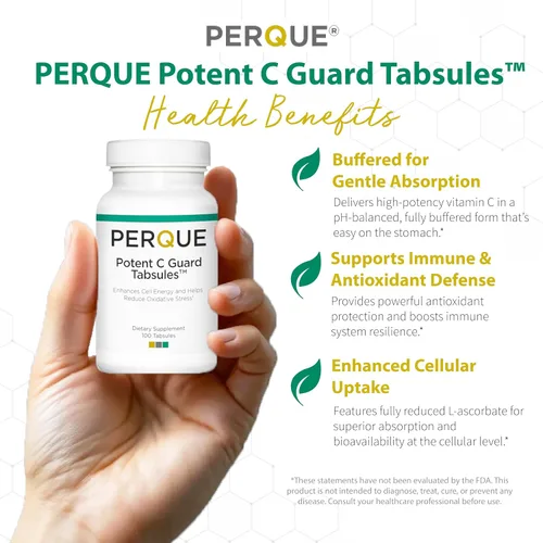 Vista 2 de Perque Potent C Guard 1000 mg, 100