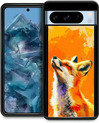 Vista 47 de Compatible con Google Pixel 4A 5G Mobile Case Creative Acrylic Panel trasero Silicona Protección Grip especialmente diseñado para Google Pixel 4A 5G