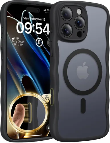 Vista 49 de TAURI Funda para iPhone 16 para mujeres y niñas, con control de cámara, [compatible con Masafe], funda Wave para iPhone 16 de 6.1 pulgadas
