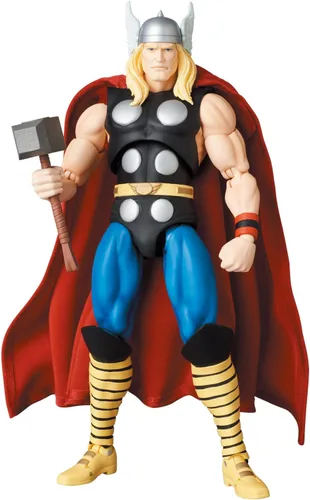 Vista 8 de MAFEX No. 182 THOR Thor (Ver. Cómic) Altura total: Aprox. 6.3 pulgadas (160 mm), sin escala, figura de acción pintada