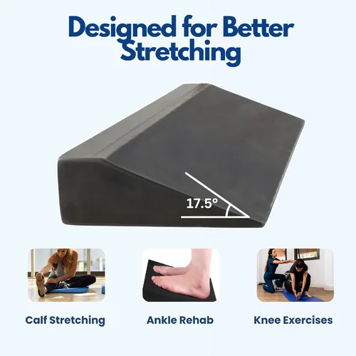Vista 4 de Everyday Yoga Cuña: soporte de espuma EVA de alta calidad para estabilidad, comodidad y alineación, ligero, duradero, diseño antideslizante