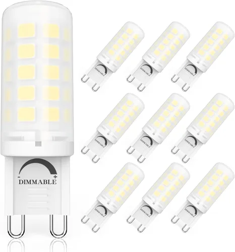 Vista 13 de Bombilla LED G9 Base Bi-pin 4W Equivalente 40W 120V para T4 G9 Halógeno