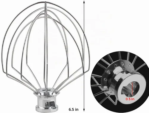 Vista 5 de Anbige Piezas de repuesto de 6 hilos, compatible con batidora de pie de cabeza inclinable Cuisinart serie SM-50 y SMD-50