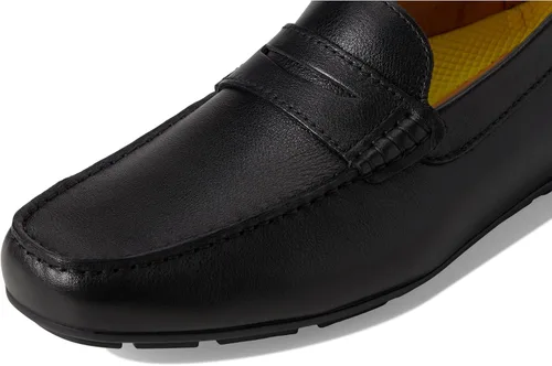 Vista 6 de Florsheim Motor Smooth Moc Toe Penny Driver - Zapatos sin cordones para hombre Negro
